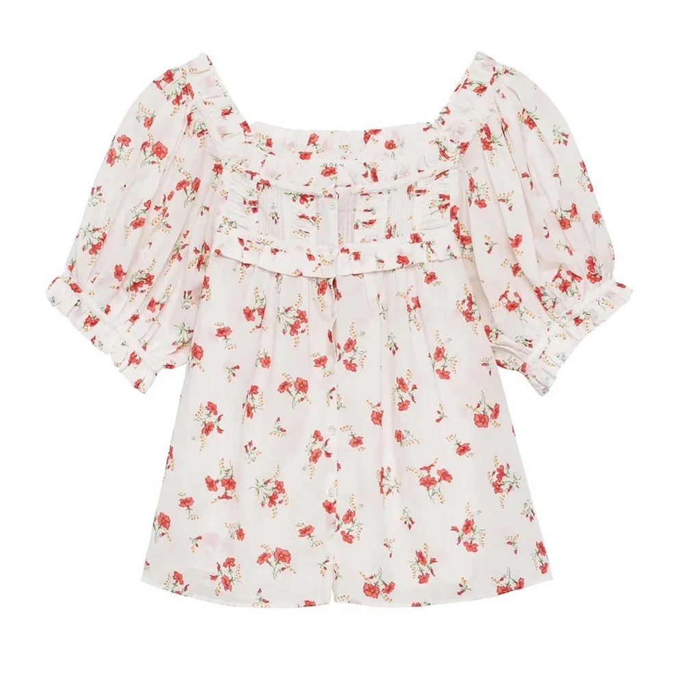 NWT Down Farley Top - Sweet Abelia -XL